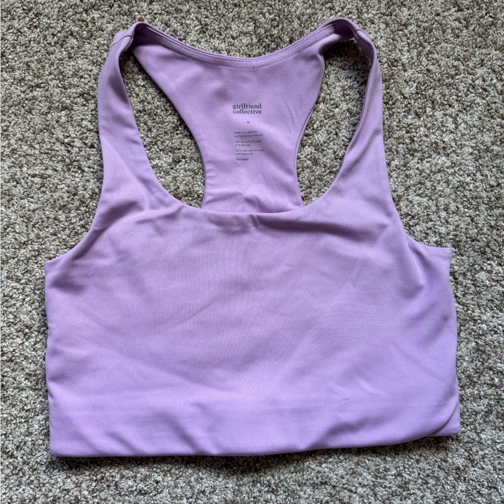 Lilac Girlfriend Collective Bra